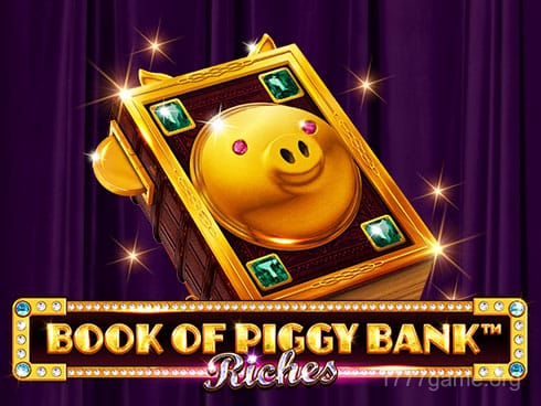 Book Of Piggy Bank - Riches Game Cover